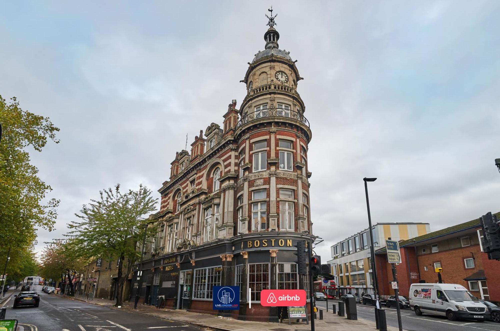 Last-Minute Specials L Sleeps Up To 4 Guests L One-Bedroom Apartment With King Bed And High Ceilings Near Camden By Live London Short Lets & Serviced Accommodation Londres Exterior foto