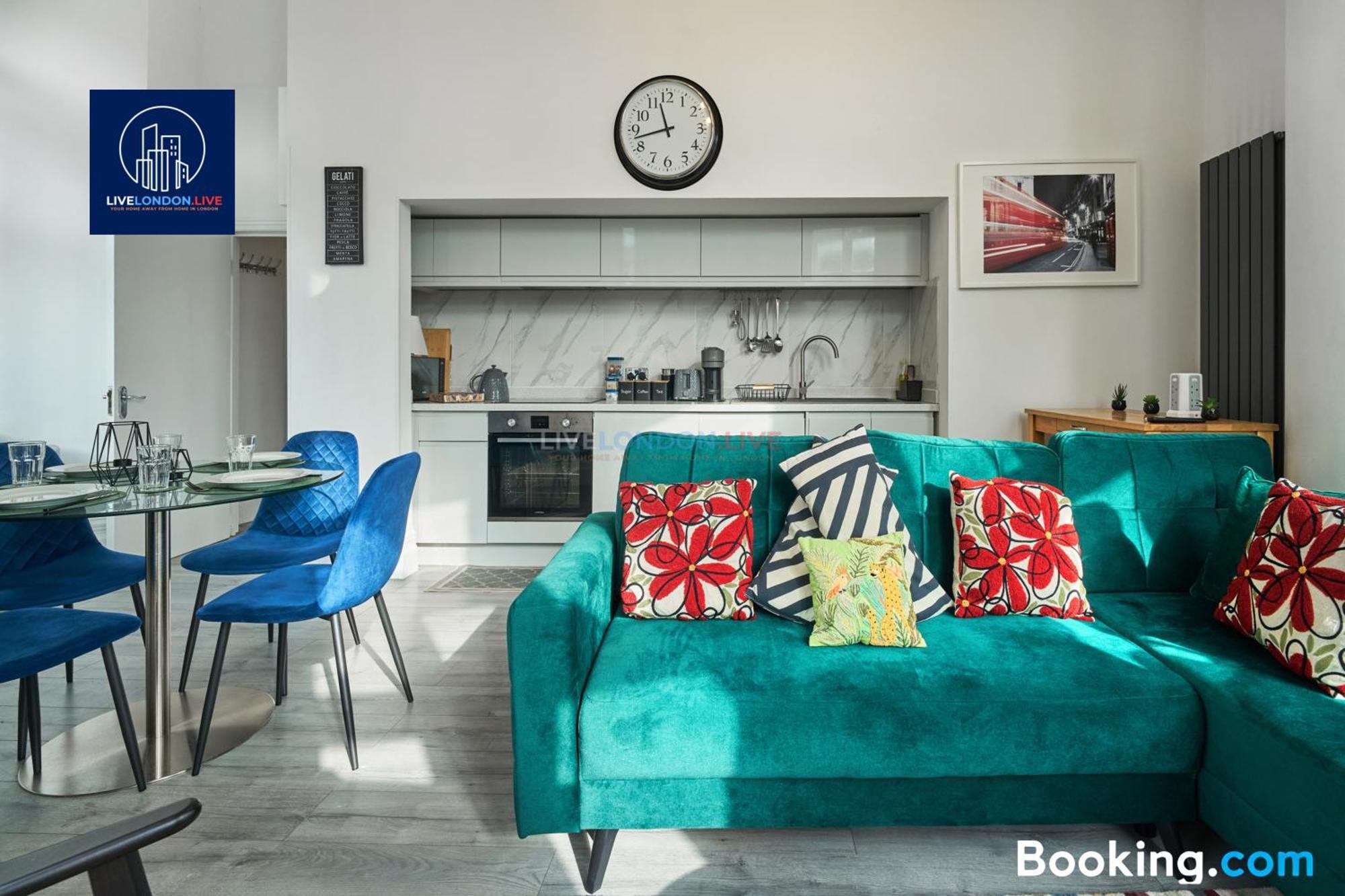 Last-Minute Specials L Sleeps Up To 4 Guests L One-Bedroom Apartment With King Bed And High Ceilings Near Camden By Live London Short Lets & Serviced Accommodation Londres Exterior foto